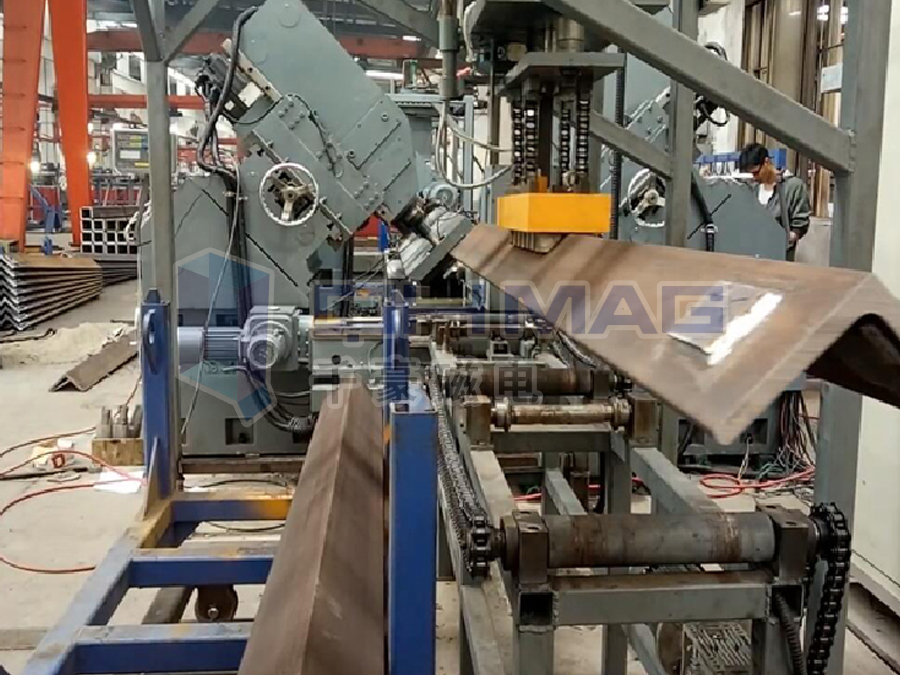 搬運(yùn)寬厚角鋼,電永磁起重器,工裝自動(dòng)化電永磁夾具